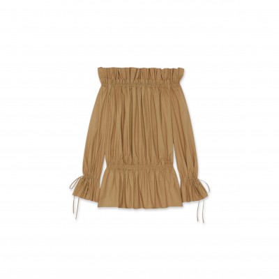 YSL RUCHED MINI DRESS 820966Y3K752560